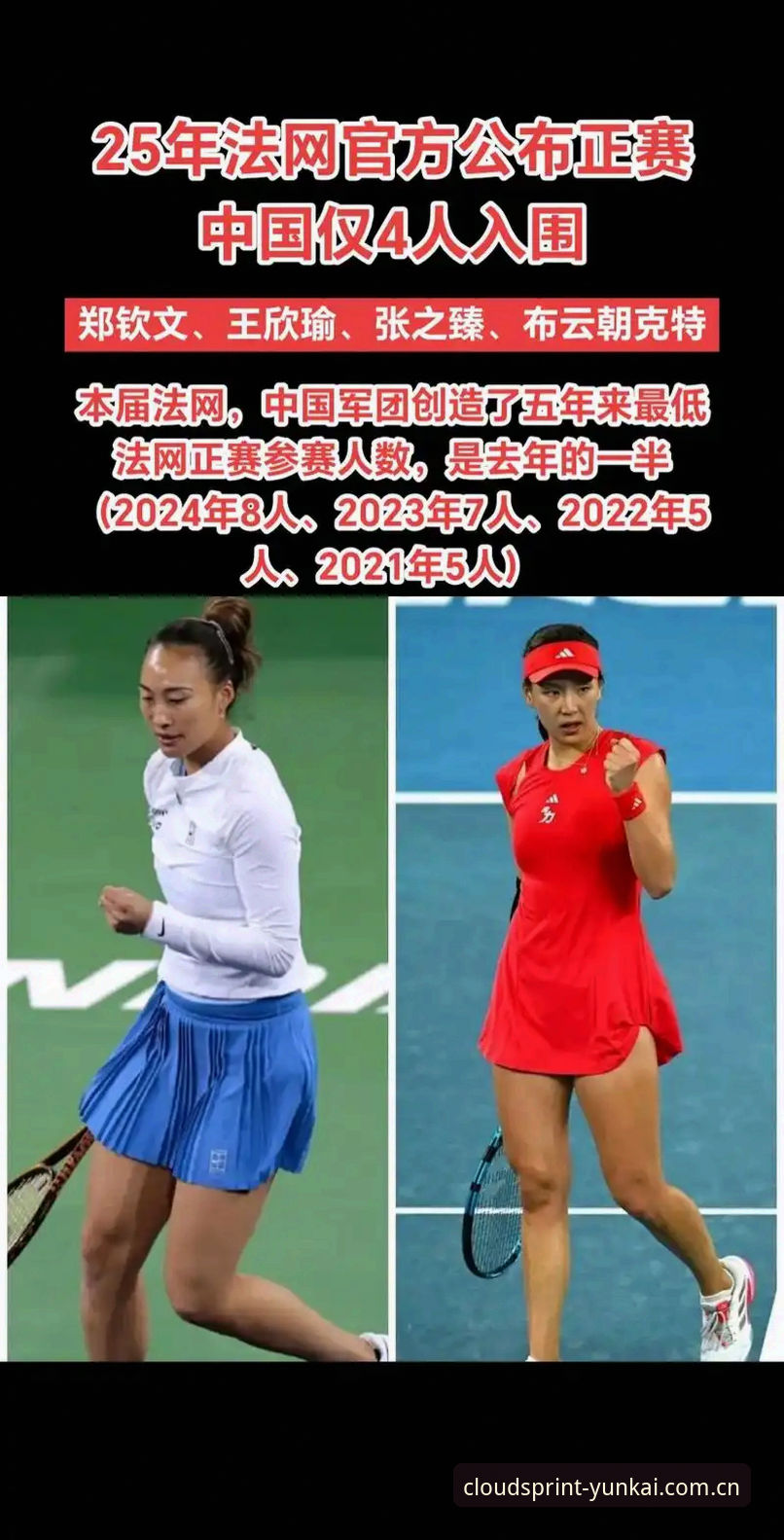 云开体育正版下载官方下载 3大看点解读2026法网签表:郑钦文保分之战,王欣瑜能否突破?
